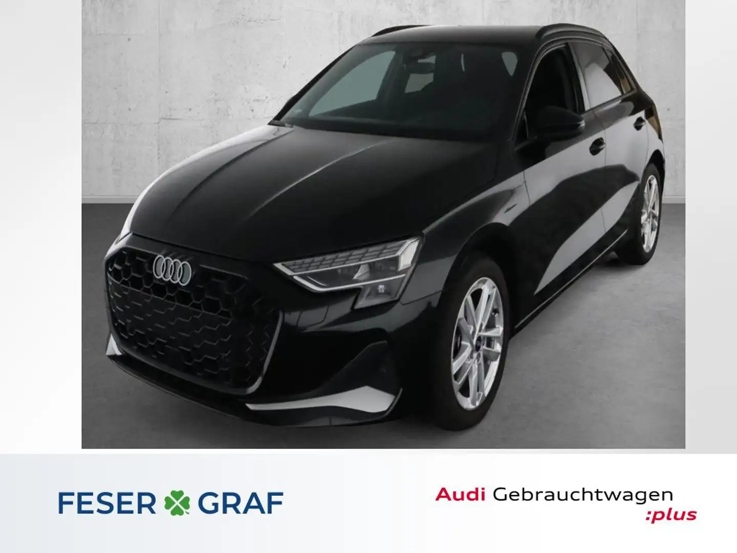 Audi A3 Sportback adv 30 TFSI +LED+NAVI+ACC+Kamera+ Noir - 1