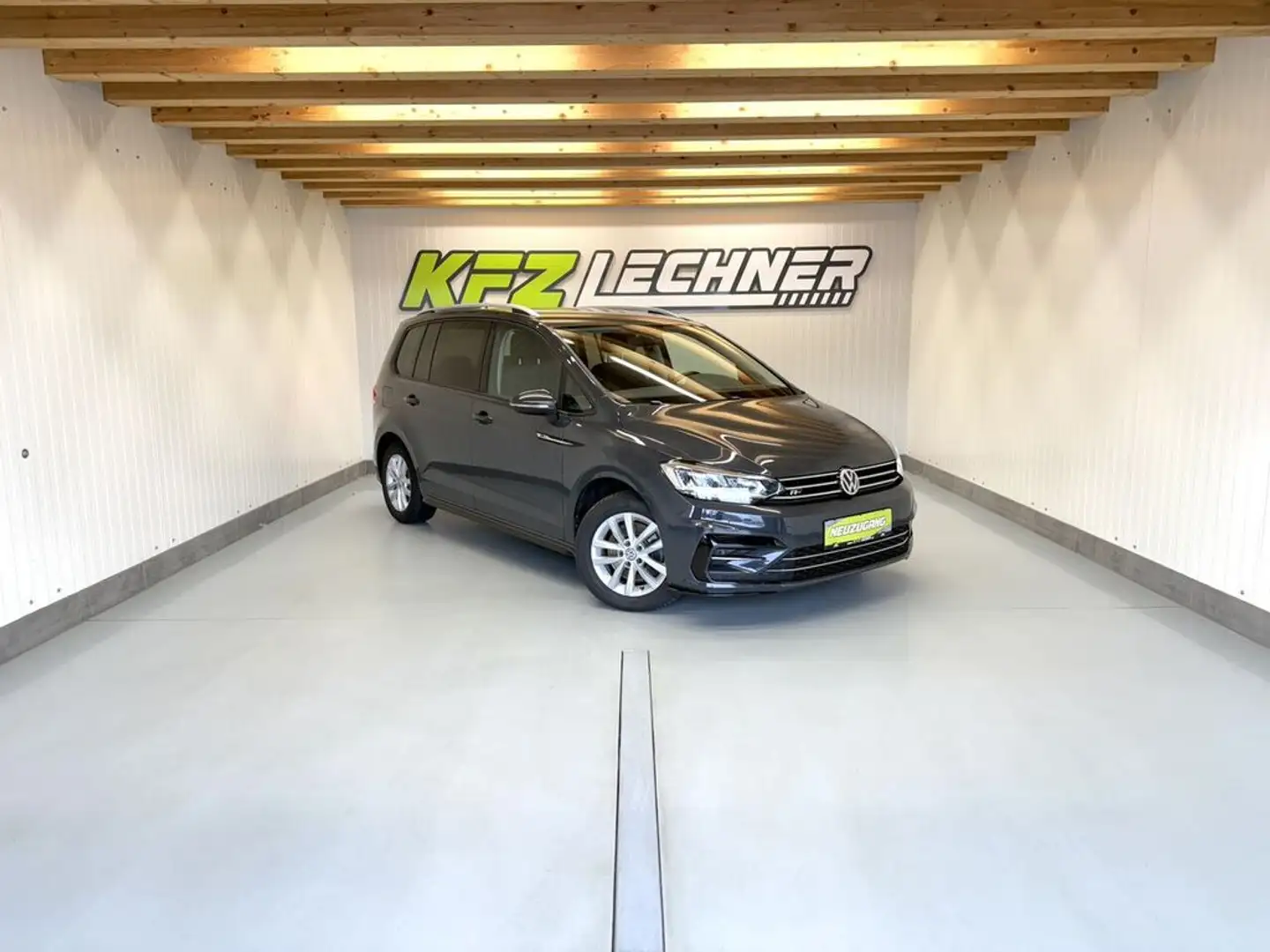Volkswagen Touran 1,6 TDI DSG ''R line'' LED*NAVI*SITZH*PDC'' Gris - 1