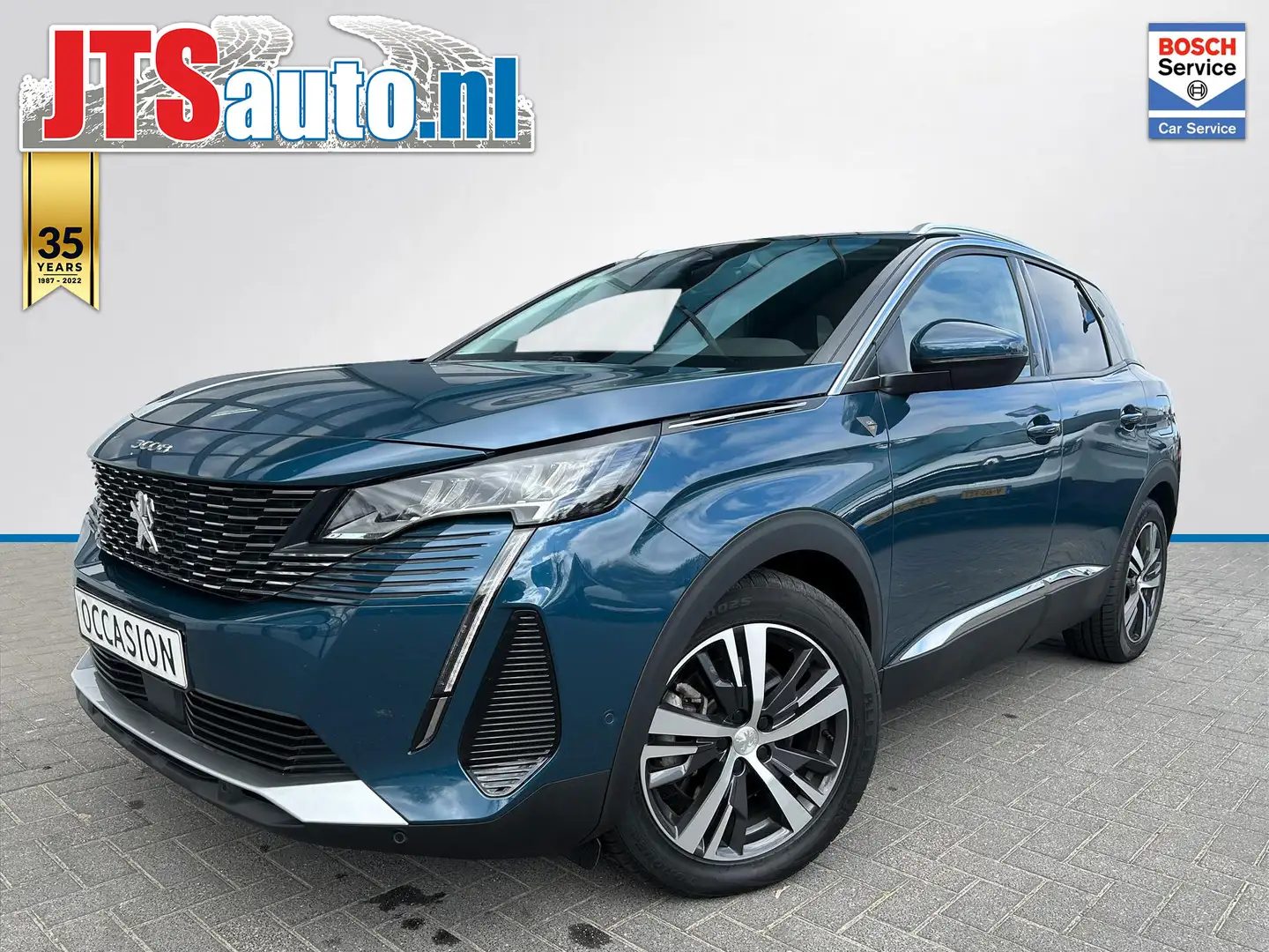 Peugeot 3008 1.6 PHEV 225pk Road Trip, Carplay, Camera Blau - 1