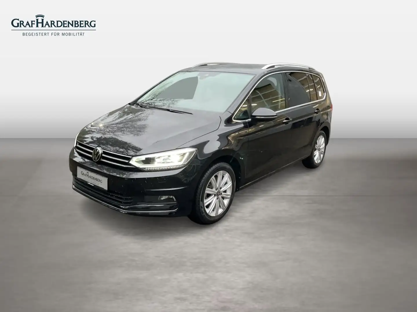 Volkswagen Touran Highline 2.0 TDI DSG 7Sitze AHK Navi Schwarz - 1