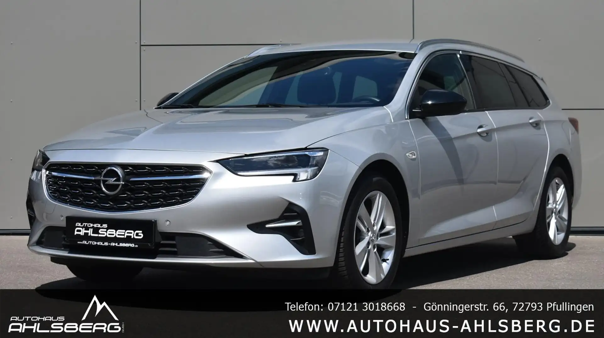 Opel Insignia B ST BUSINESS LED/VIRTUEL/AHK/TEMPO./CAR-PLAY/RFK Silber - 1