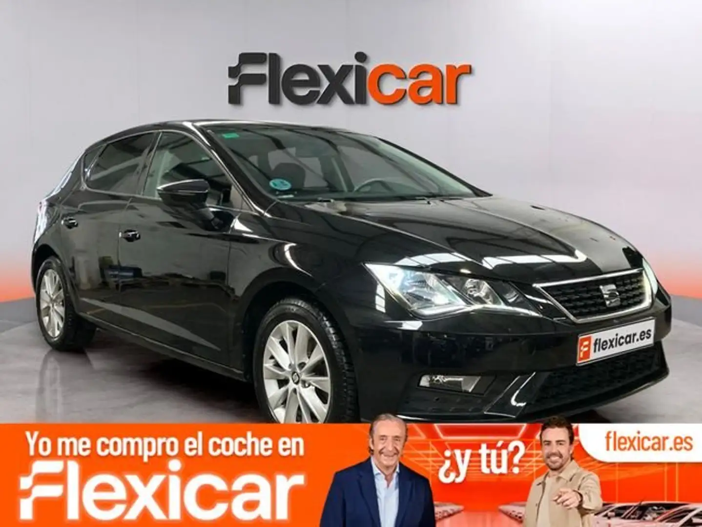 SEAT Leon 1.6TDI CR S&S Reference Plus 115 Negro - 1