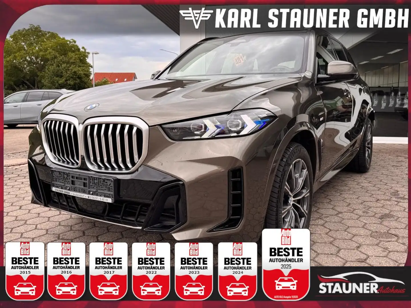 BMW X5 30d xDrive M-Sport MEMORY ABSTANDSTEMP AHK Vert - 1