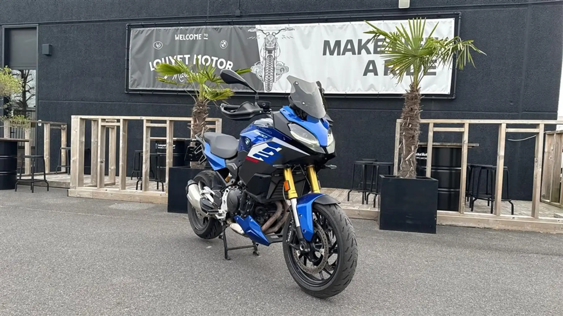 BMW F 900 XR 0 Azul - 1