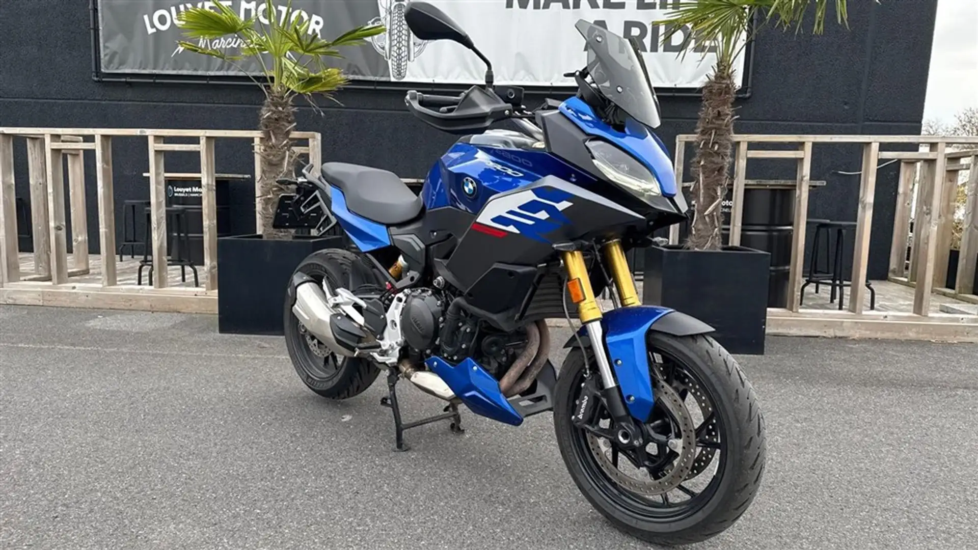 BMW F 900 XR 0 Azul - 2