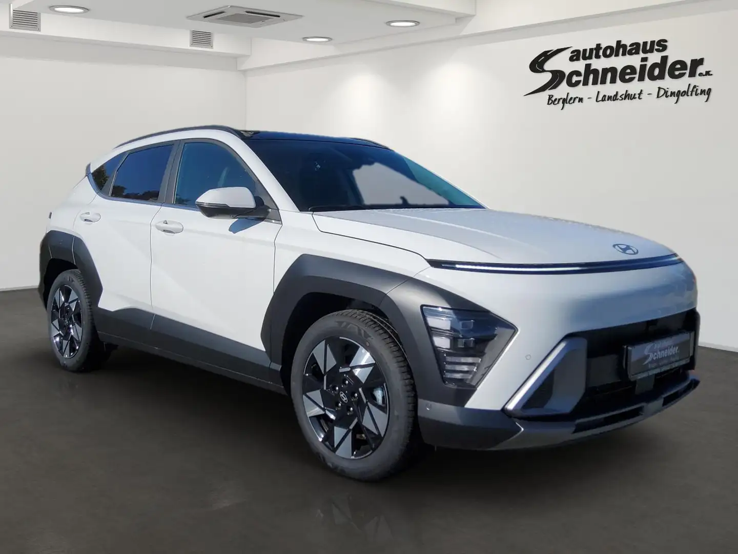 Hyundai KONA 1.6 TGDi 7DCT 4WD PRIME Glasschiebedach Bianco - 2