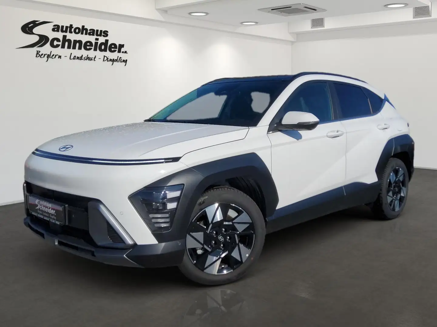 Hyundai KONA 1.6 TGDi 7DCT 4WD PRIME Glasschiebedach Bianco - 1