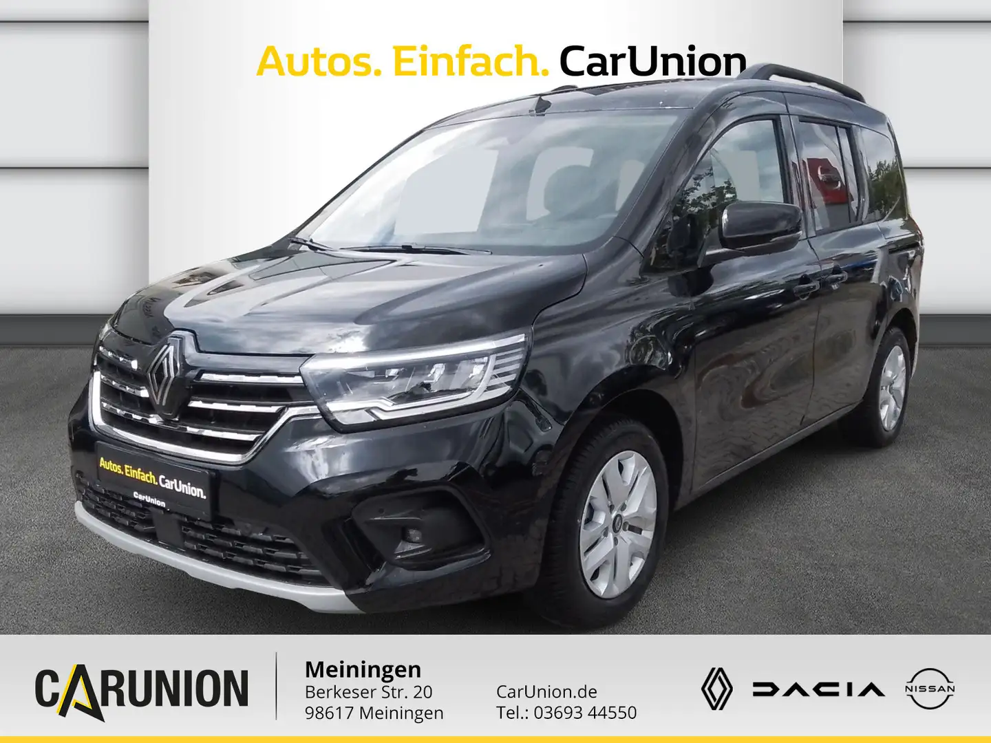Renault Kangoo PKW TECHNO TCe 130 Schwarz - 1