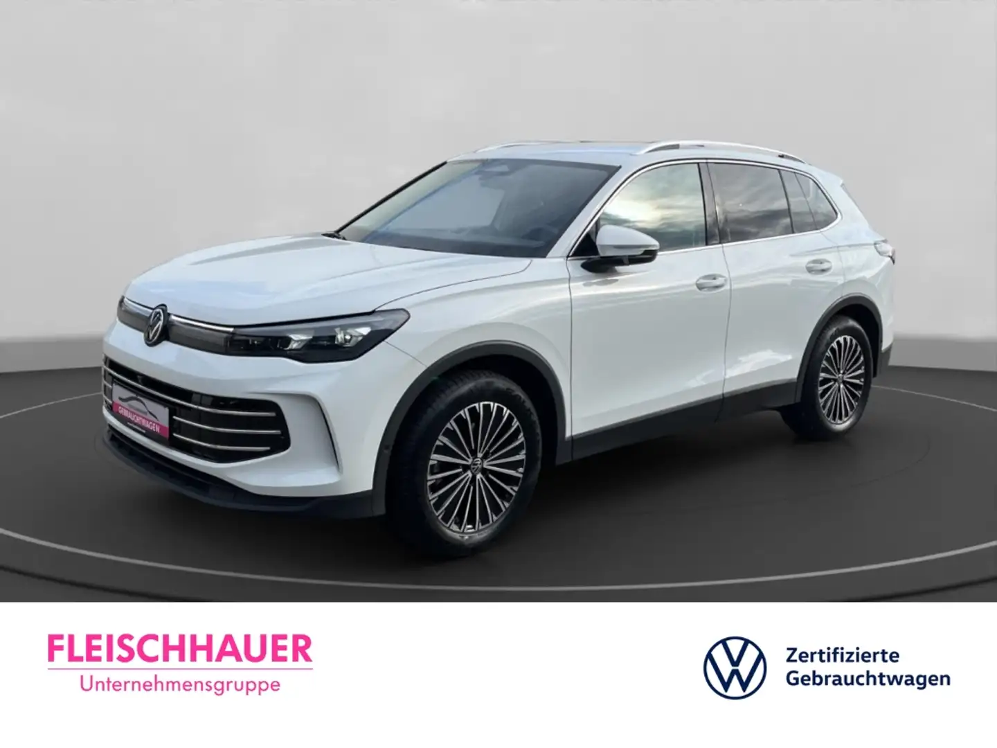 Volkswagen Tiguan 1.5 eTSI Elegance AHK Matrix-LED Navigation Weiß - 1