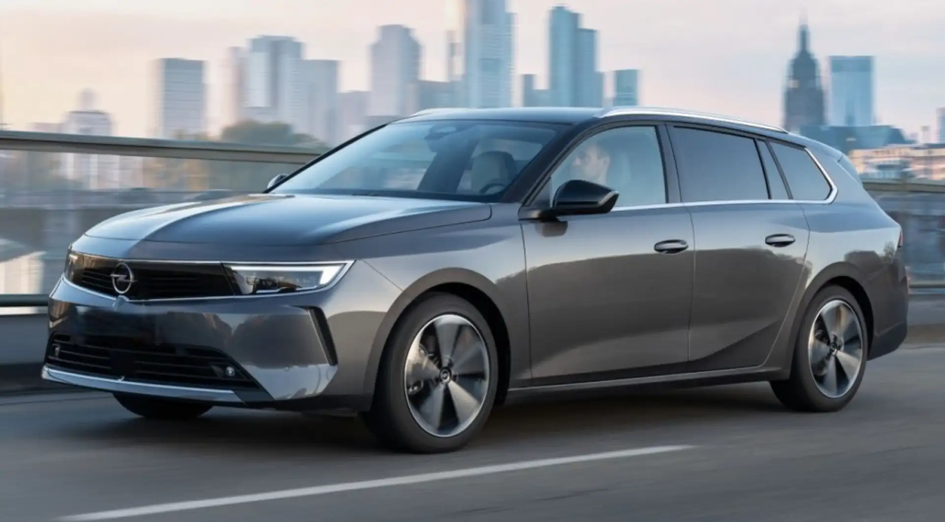 Opel Astra Sports Tourer 1.2T XHT S/S GS Aut. 130 Gris - 1