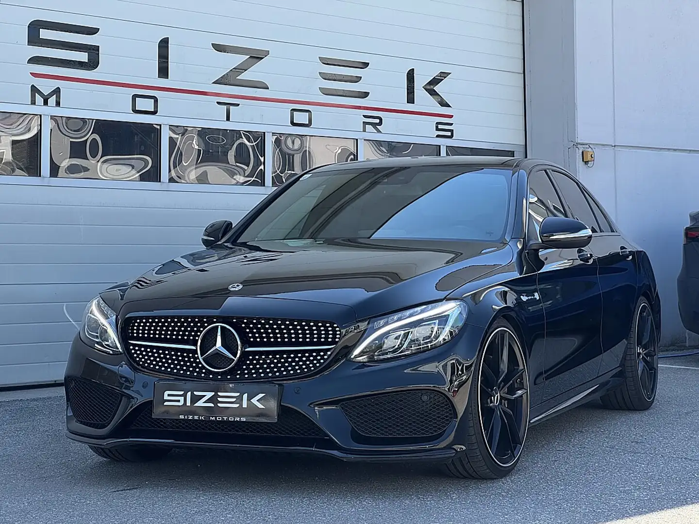 Mercedes-Benz C 220 BlueTEC Aut.|AMG 63 LOOK|ACTIVE SOUND|LED|AMBT Schwarz - 1