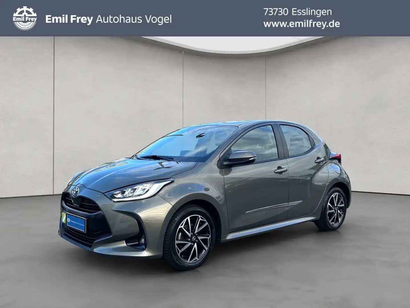 Toyota Yaris 1.5 VVT-iE Club Brun - 1