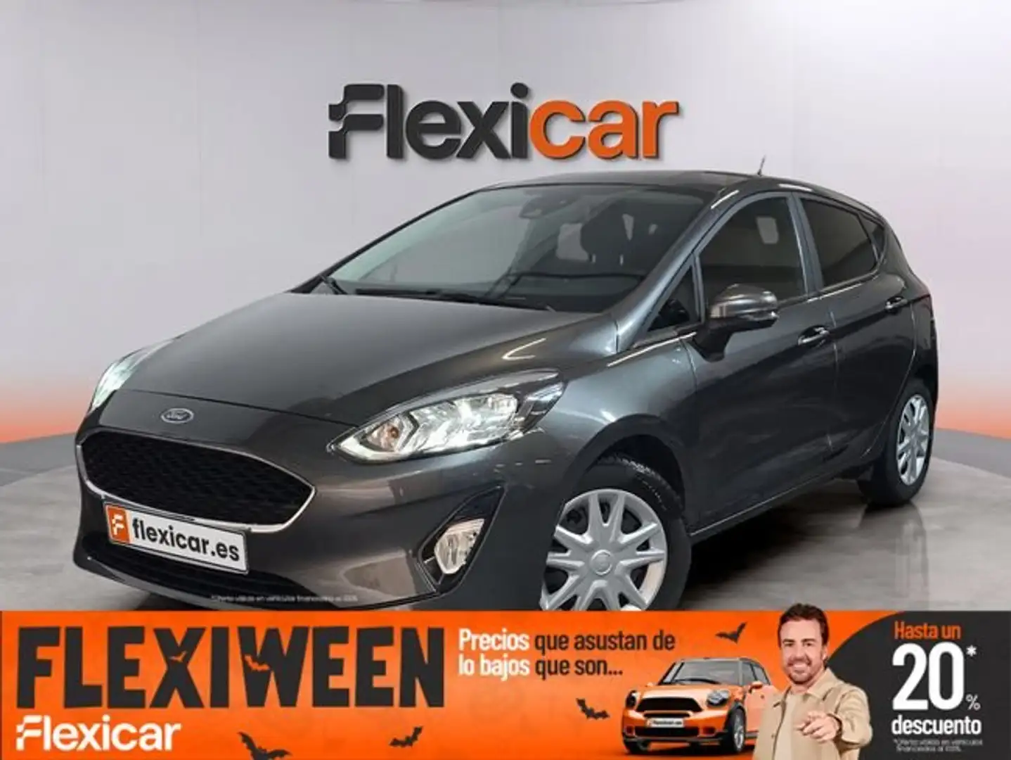 Ford Fiesta 1.0 EcoBoost S/S Active 95 Gris - 1
