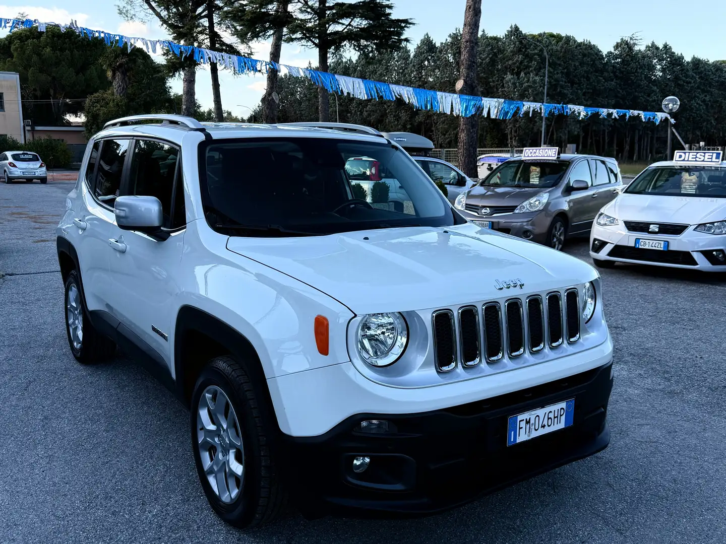 Jeep Renegade "INTROVABILE" Renegade 2.0 mjt Limited 4wd Automat Blanc - 1