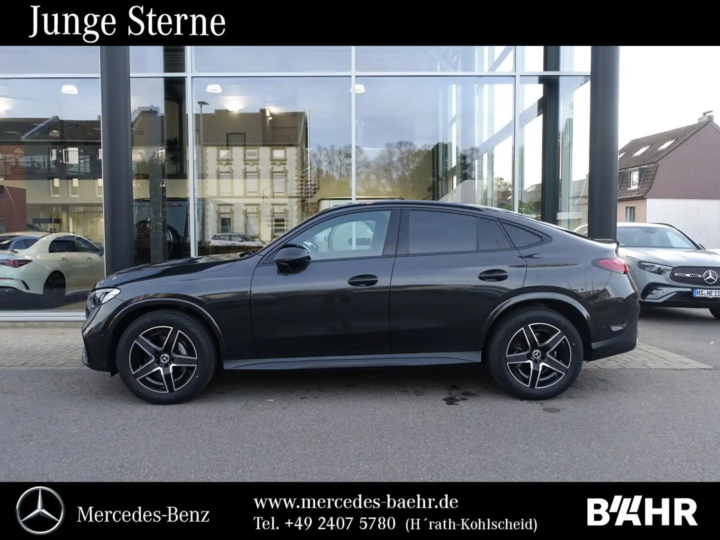 Mercedes-Benz GLC 220 GLC 220 d 4M Coupé AMG+Night/MBUX/LED/AHK/LMR19" Grau - 2