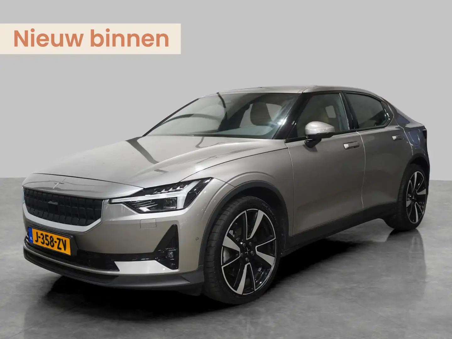 Polestar 2 Long Range Dual Motor Launch Edition 78kWh | Leder Gri - 1