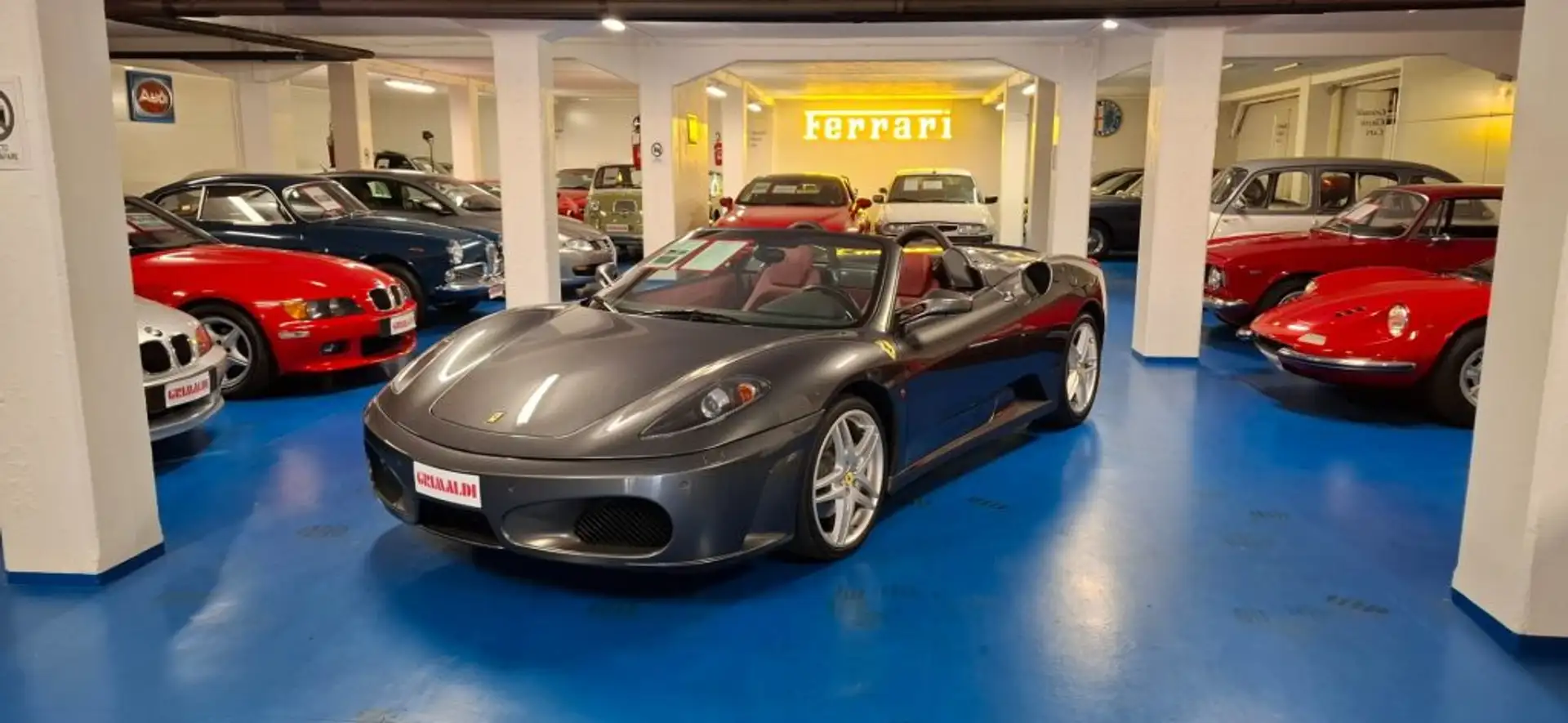 Ferrari F430 SpiderF1*SOLO 13.885KM DA NUOVA*ITALIANA DA SEMPRE Grigio - 1