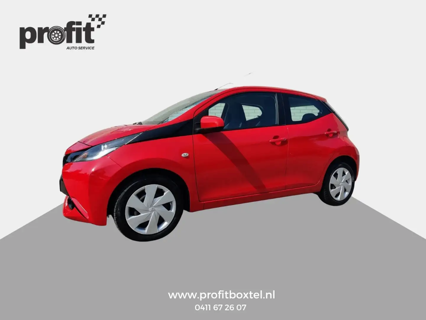 Toyota Aygo 1.0 VVT-i x-play Camera / Groot scherm! Rouge - 1
