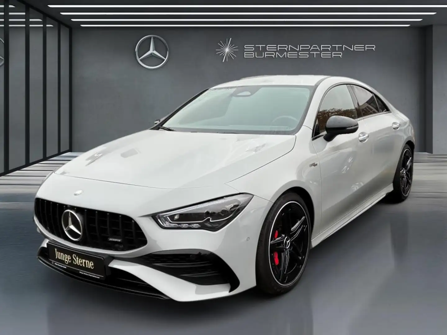 Mercedes-Benz CLA 35 AMG AMG CLA 35 4M Night+Distronic+Burmester+Ambiente Gris - 2