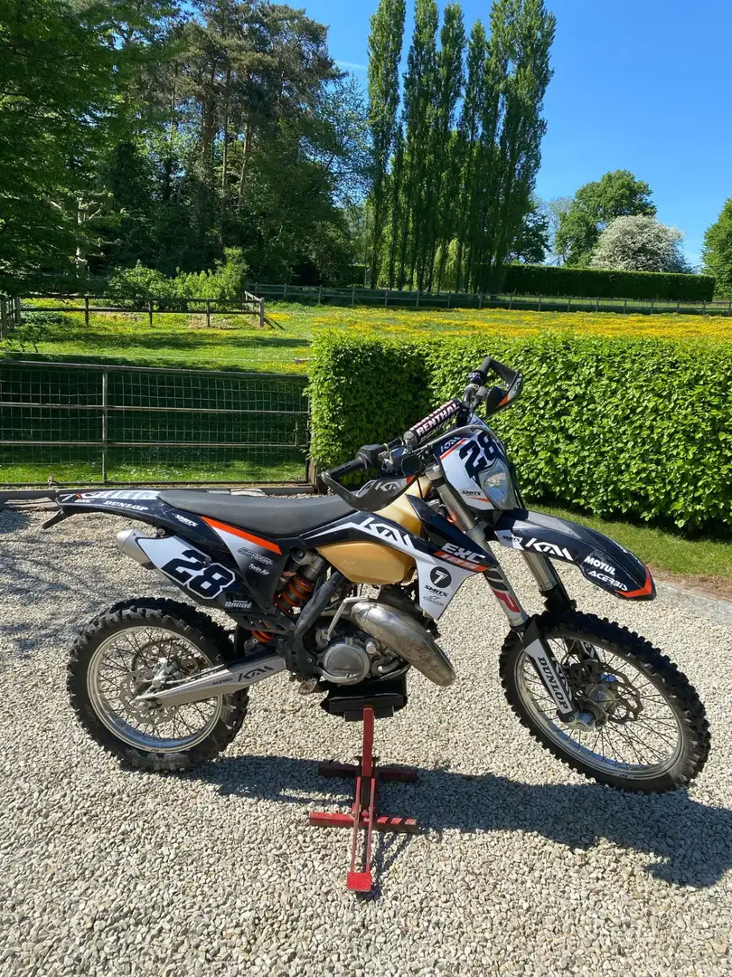 KTM 125 EXC Чорний - 1