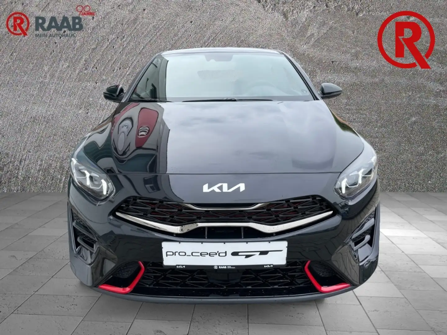 Kia ProCeed / pro_cee'd GT 1.6 T-GDI GT DCT KLIMA NAVI PDCv+h LenkradHZG L Schwarz - 2