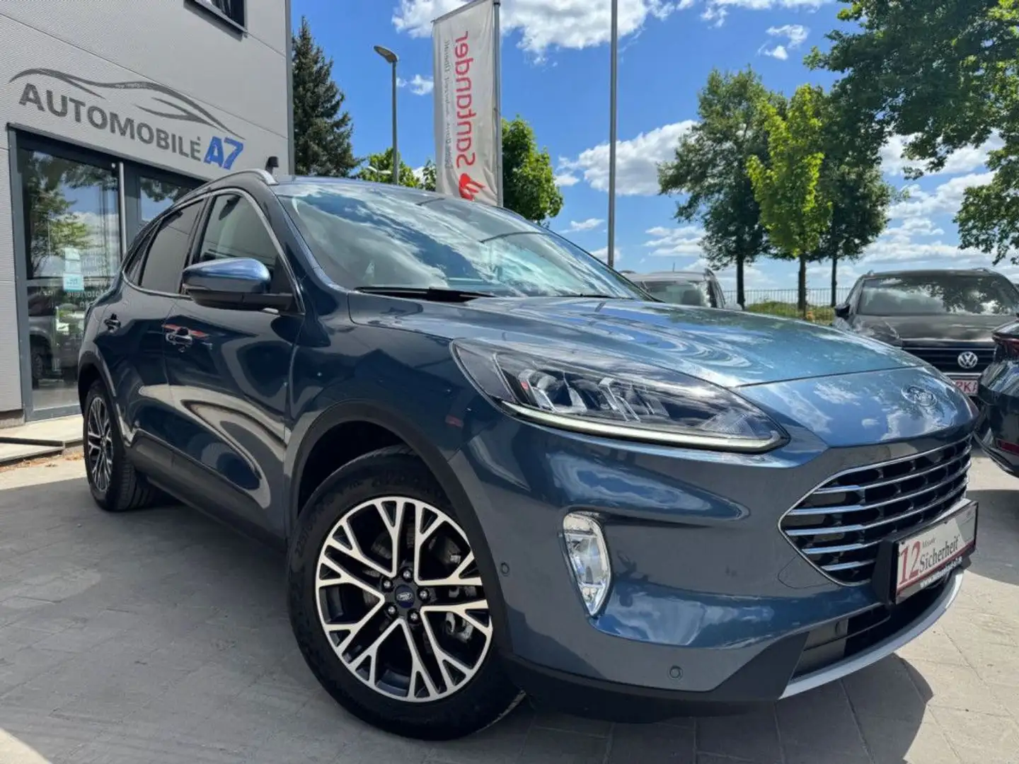 Ford Kuga Plug-In Hybrid Titanium *1.Hand* Bleu - 1
