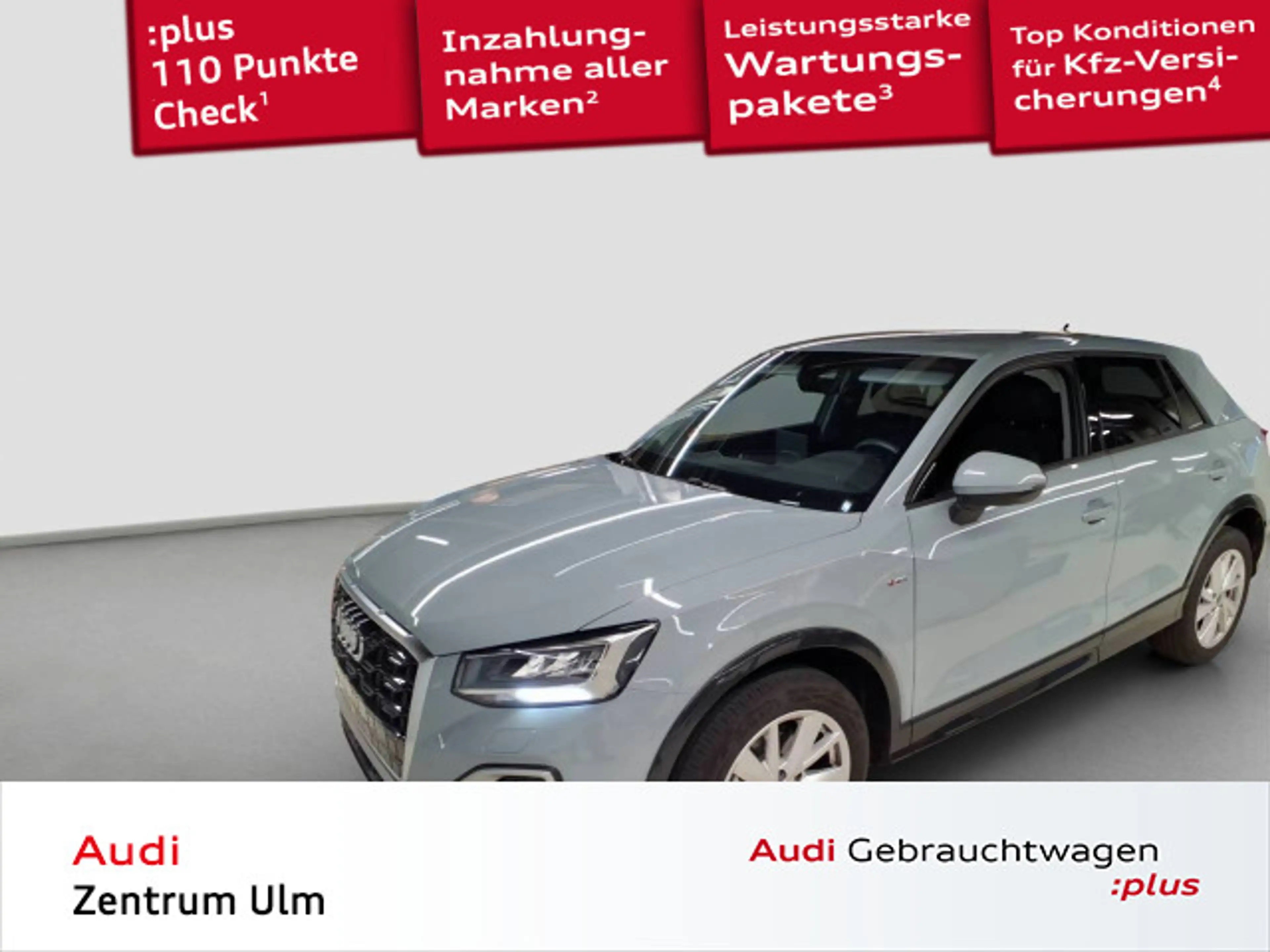 Audi Q2 30 TFSI S-Line AHK KAM LED SHZ 5J.GAR