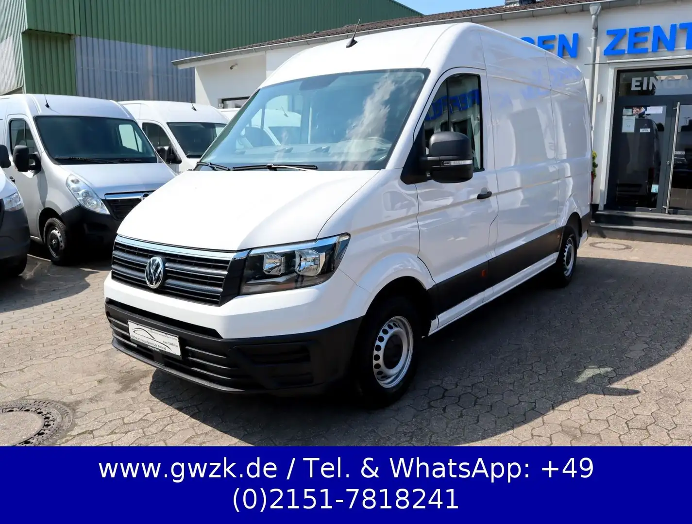 Volkswagen Crafter Kasten 35 L3H3/ PDC/ Tempomat/ Klima Blanc - 1