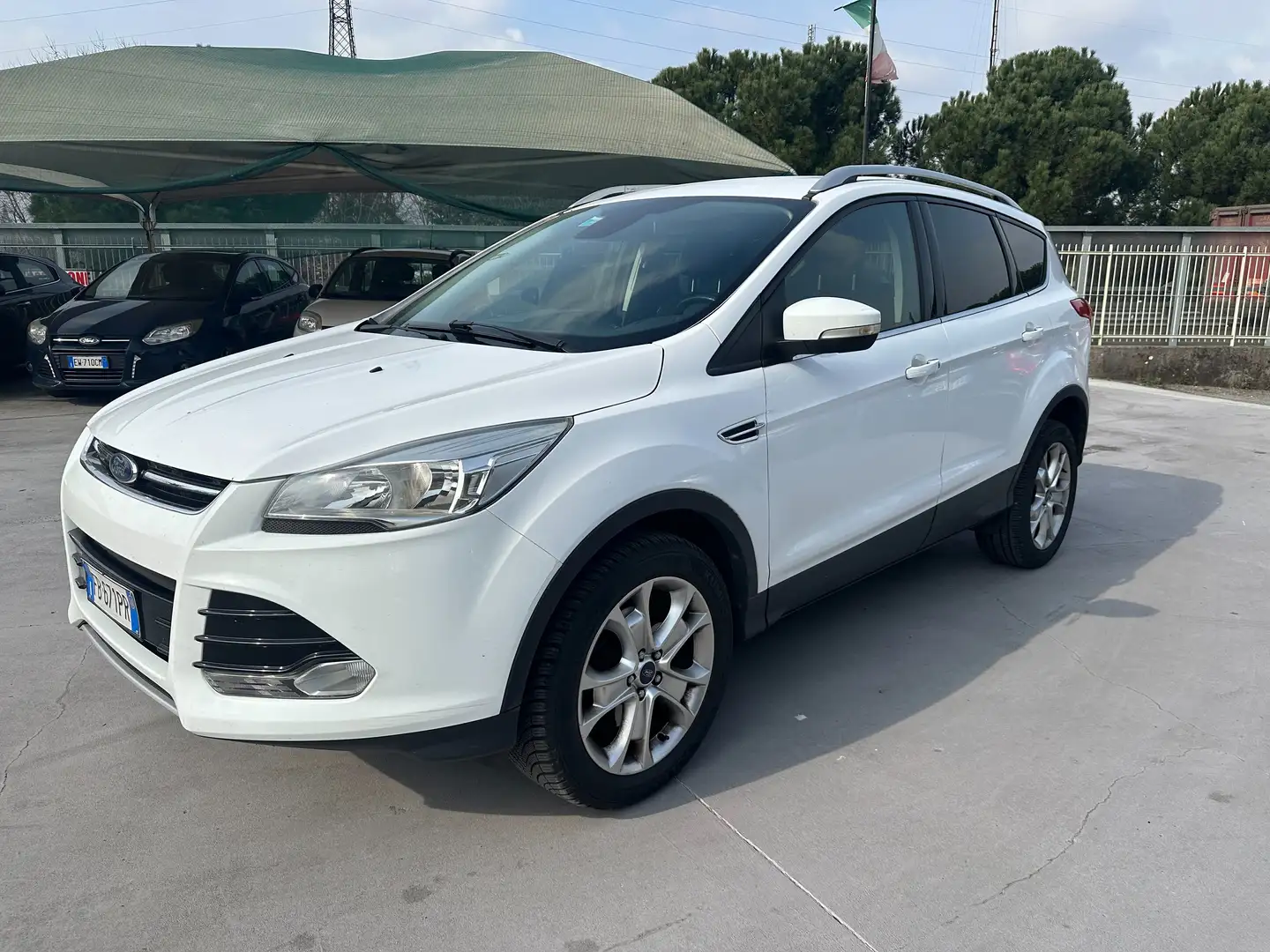 Ford Kuga Kuga 2.0 tdci Titanium 4wd s Bianco - 1