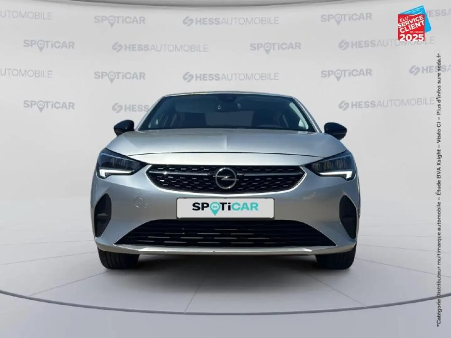 Opel Corsa-e 1.2 75ch Elegance Business GPS Carplay Gris - 2