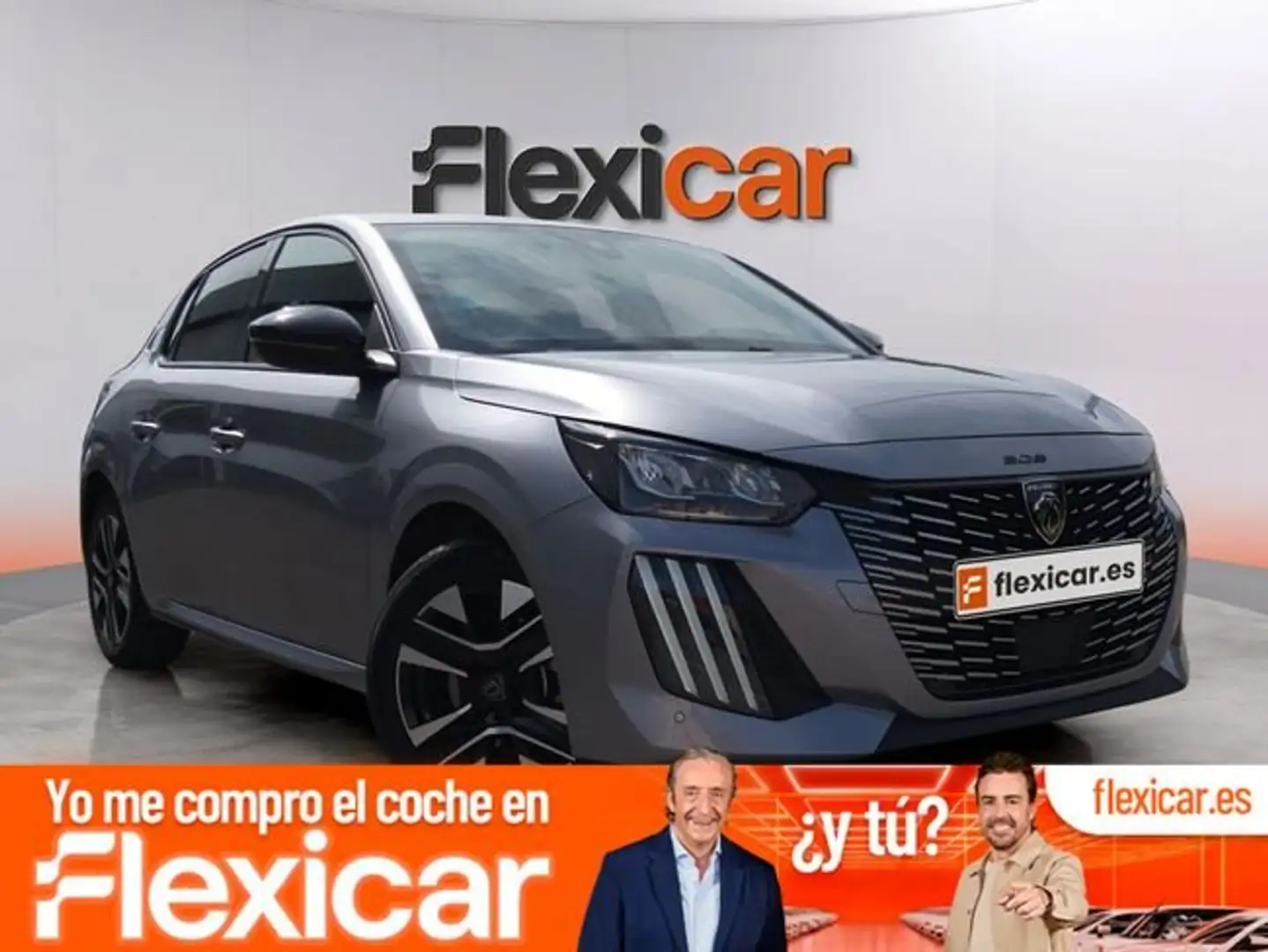 Peugeot 208 Allure Gasolina 100 S&S 6 Vel. MAN Gris - 1