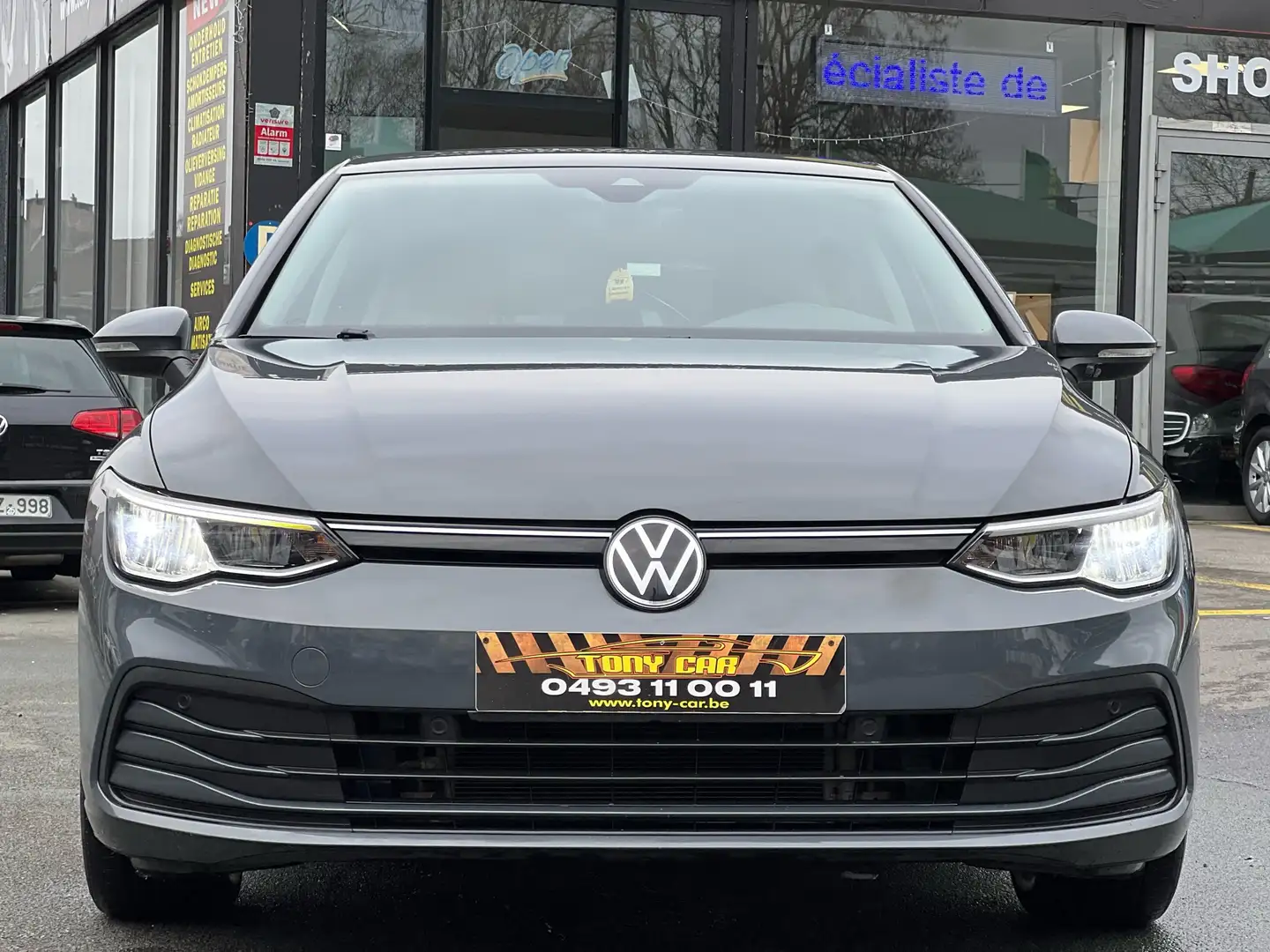 Volkswagen Golf 1.0 TSI*NAVI*BT*Android*USB*LED*CarPlay*garantie Grijs - 1
