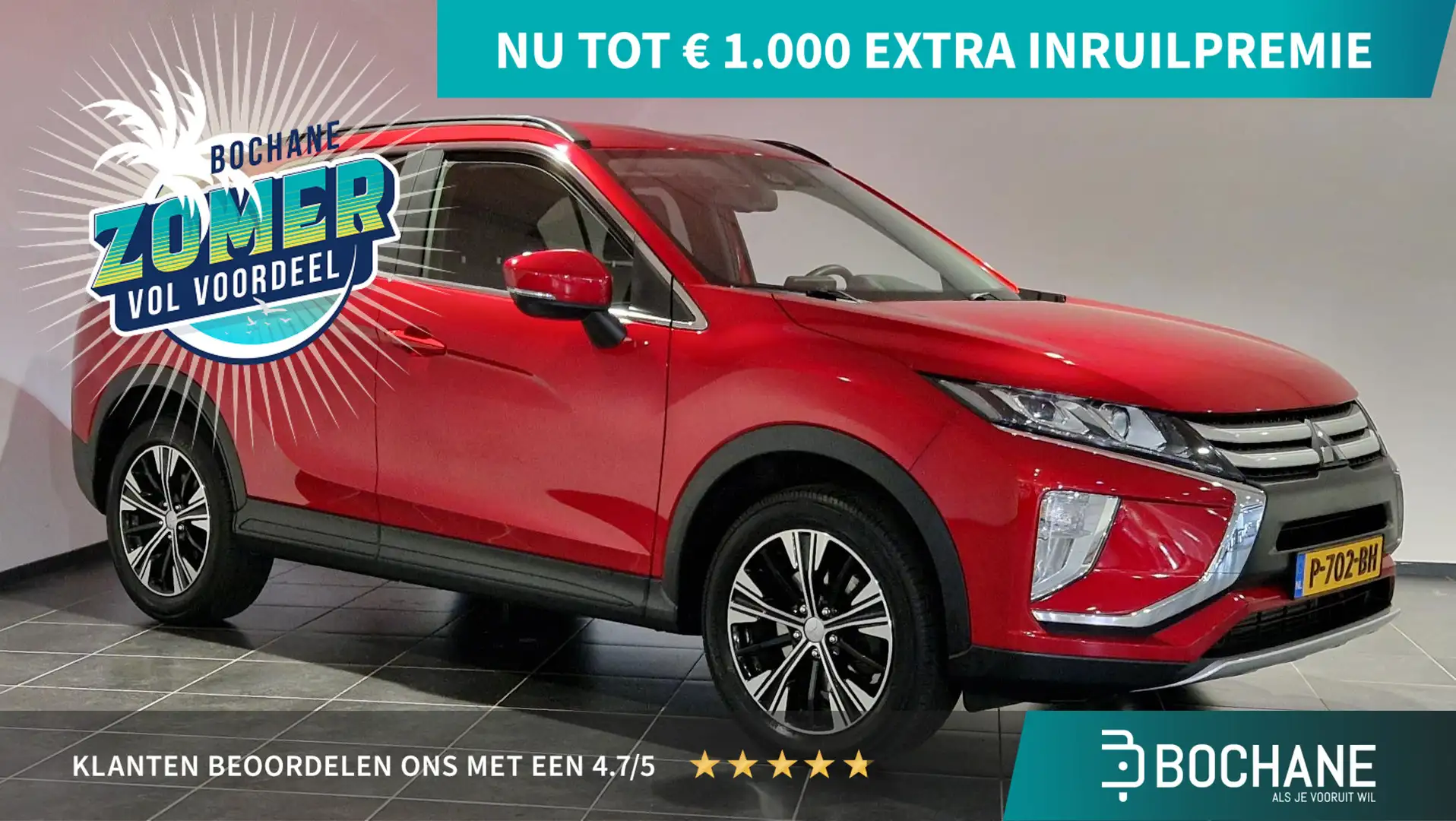 Mitsubishi Eclipse Cross 1.5 DI-T Pure Rood - 1
