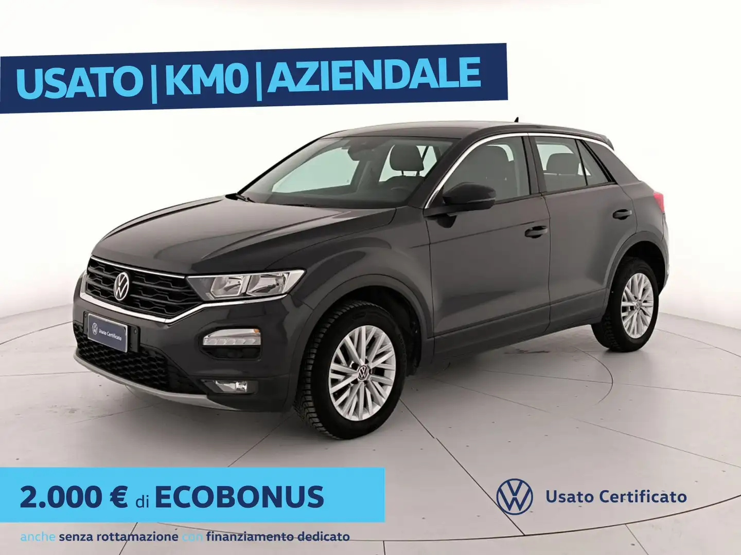 Volkswagen T-Roc 2.0 tdi business 150cv dsg Grigio - 1