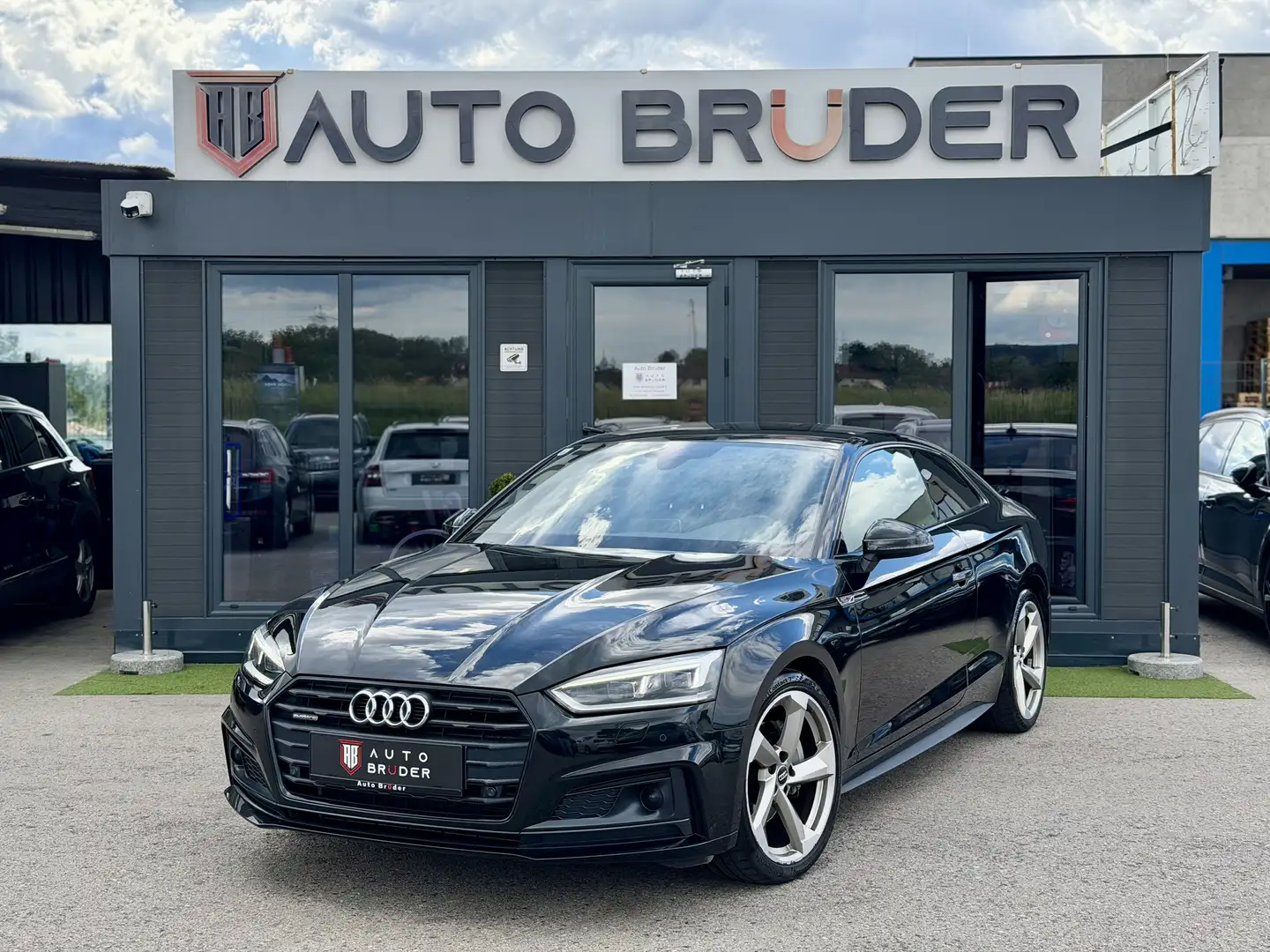 Audi A5 quattro 2,0 TDI 3x S-Line S-tronic Matrix/Assisten Schwarz - 1