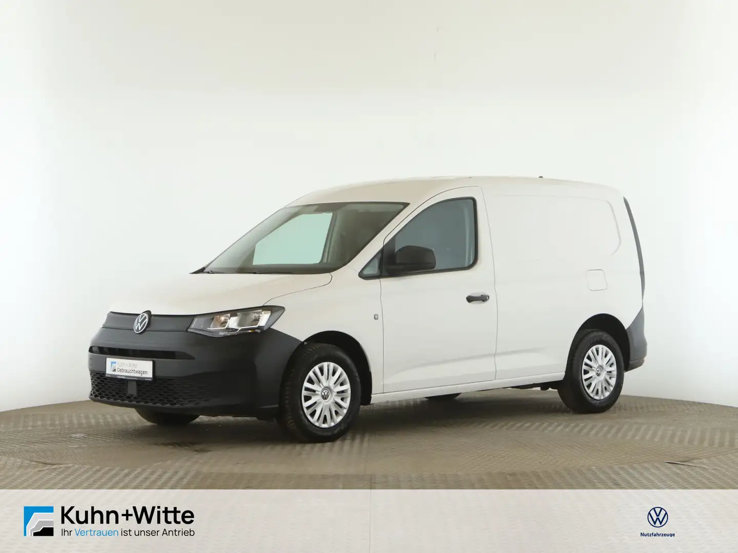 Volkswagen Caddy 2.0 TDI EcoProfi KR *AHK*PDC*Klima*A Weiß - 1