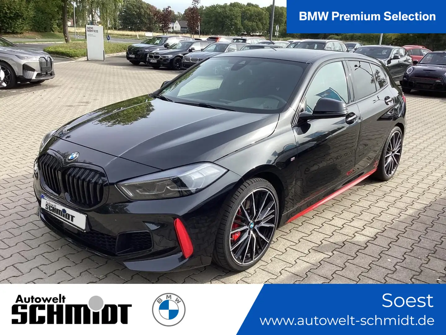 BMW 128ti Sport + 2Jahre-BPS.-GARANTIE Schwarz - 1