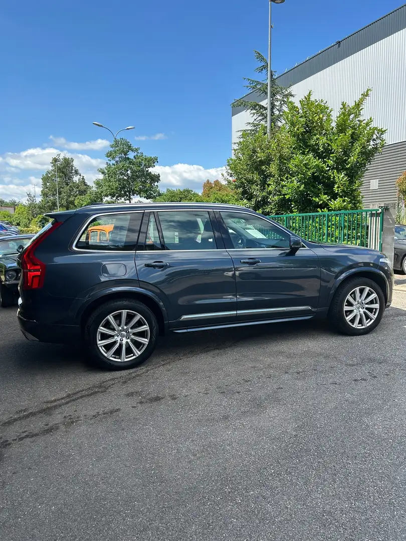 Volvo XC90 D5 Awd INSCRIPTION LUXE GARANTIE 12 MOIS Bleu - 2