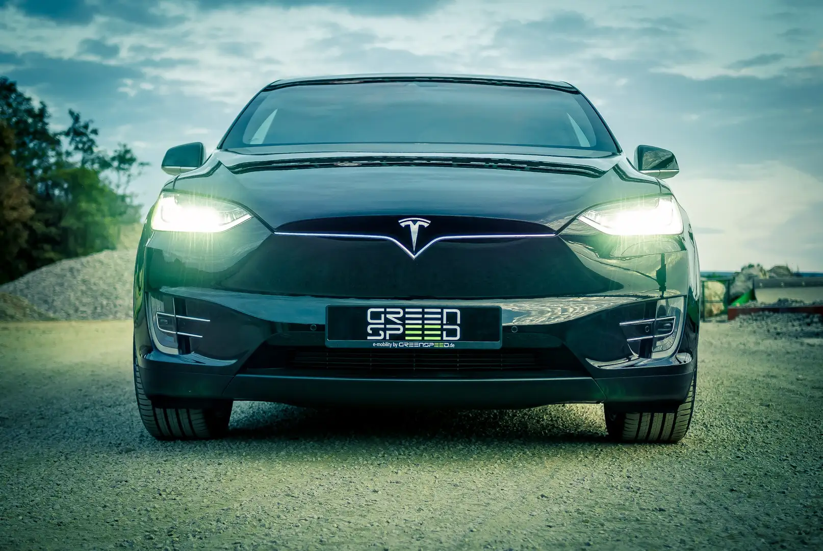 Tesla Model X Performance, FSD, CHAdeMO, CCS, schwarz, SuC Noir - 1