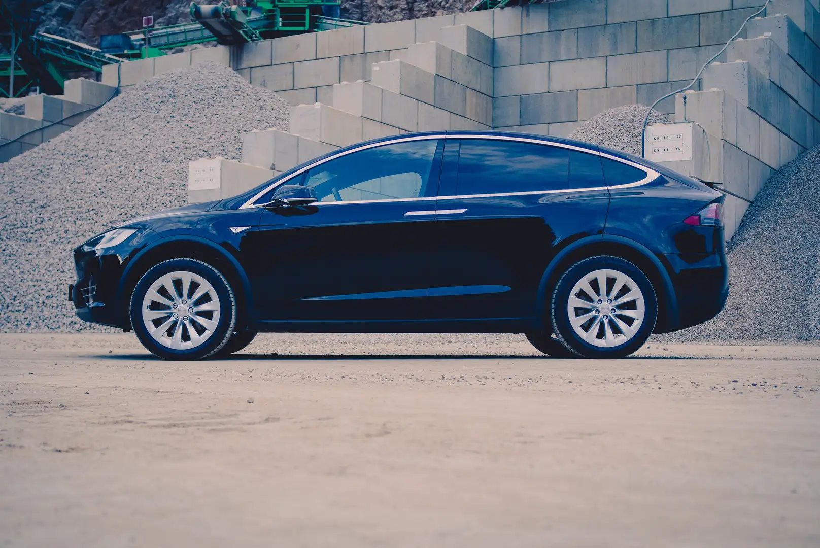 Tesla Model X Performance, FSD, CHAdeMO, CCS, schwarz, SuC Noir - 2