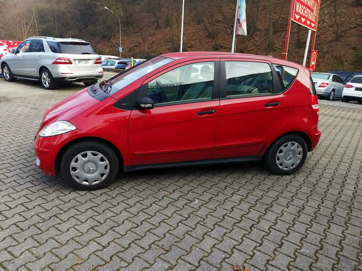 Mercedes-Benz A 170 Automatik 2 Hand Klima Preis inkl Neu Tüv Rot - 2