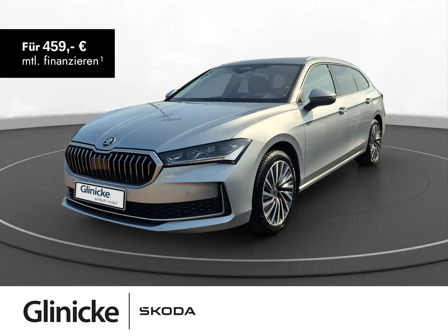 Skoda Superb Combi 1.5 eTSI DSG L&K Navi AHK Klima SiH Silber - 1