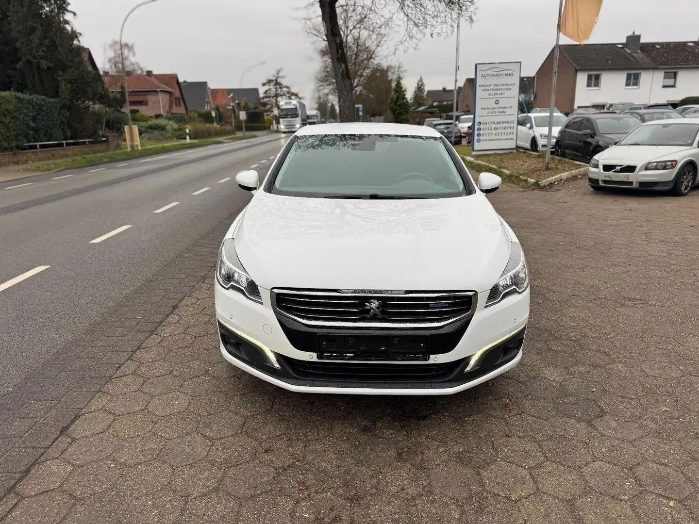 Peugeot 508 Lim. 1.6 HDi Active Euro6*Kamera+Alu+SHZ+AHK Weiß - 2