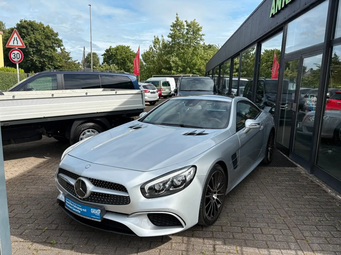 Mercedes-Benz SL 400 Plateado - 2