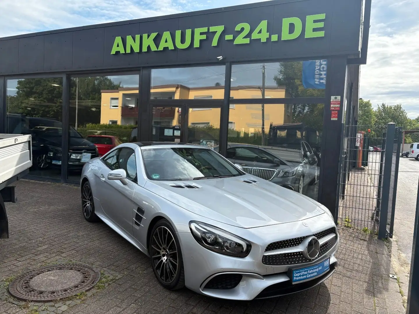 Mercedes-Benz SL 400 Plateado - 1