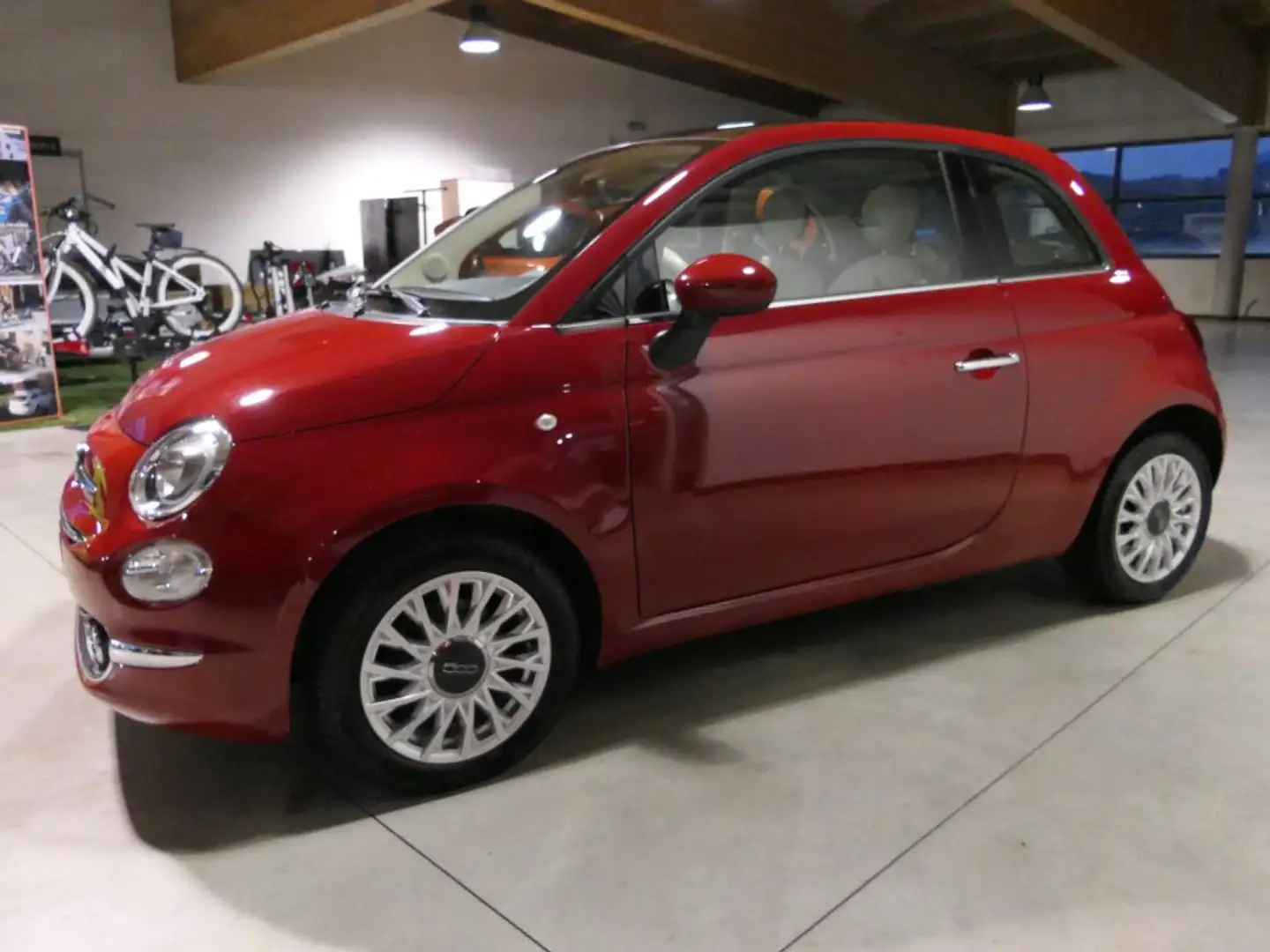 Fiat 500 1.2 Lounge Rojo - 1