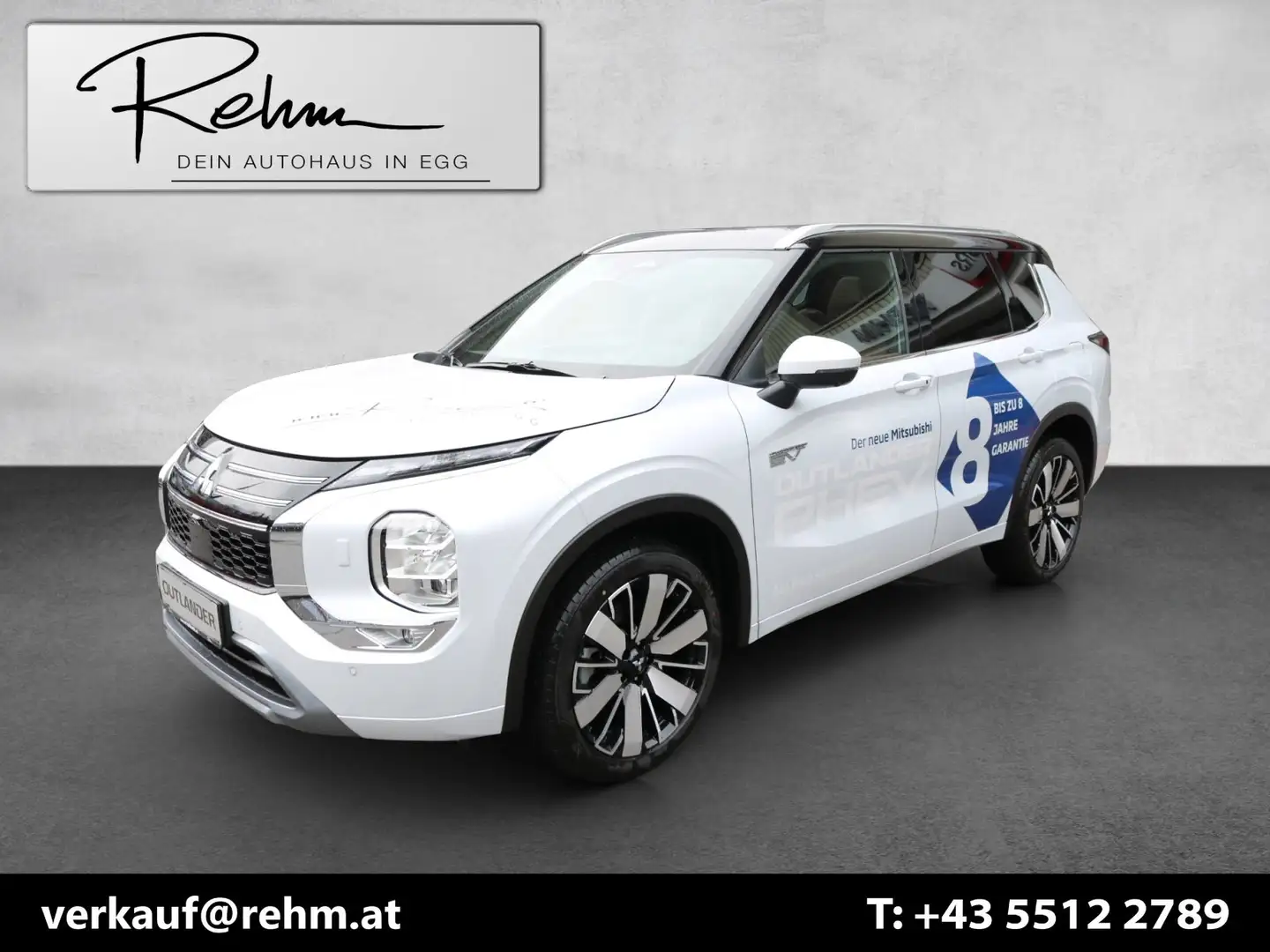 Mitsubishi Outlander 2,4 PHEV S-AWC Diamond Luxury Weiß - 1