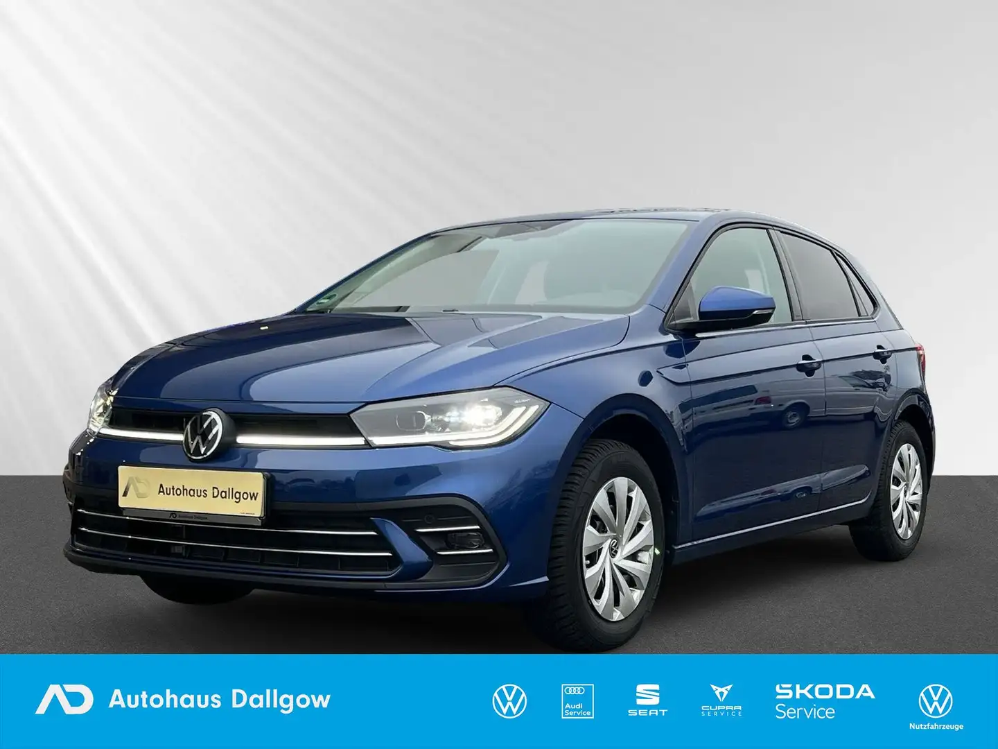 Volkswagen Polo 1.0 TSI*Style PDC+ACC+KLIMA+LED+Klimaautom. Blau - 1