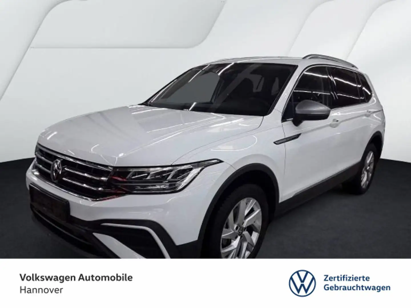 Volkswagen Tiguan Allspace 1.5 TSI DSG Life Navi AHK LED 7S Weiß - 1