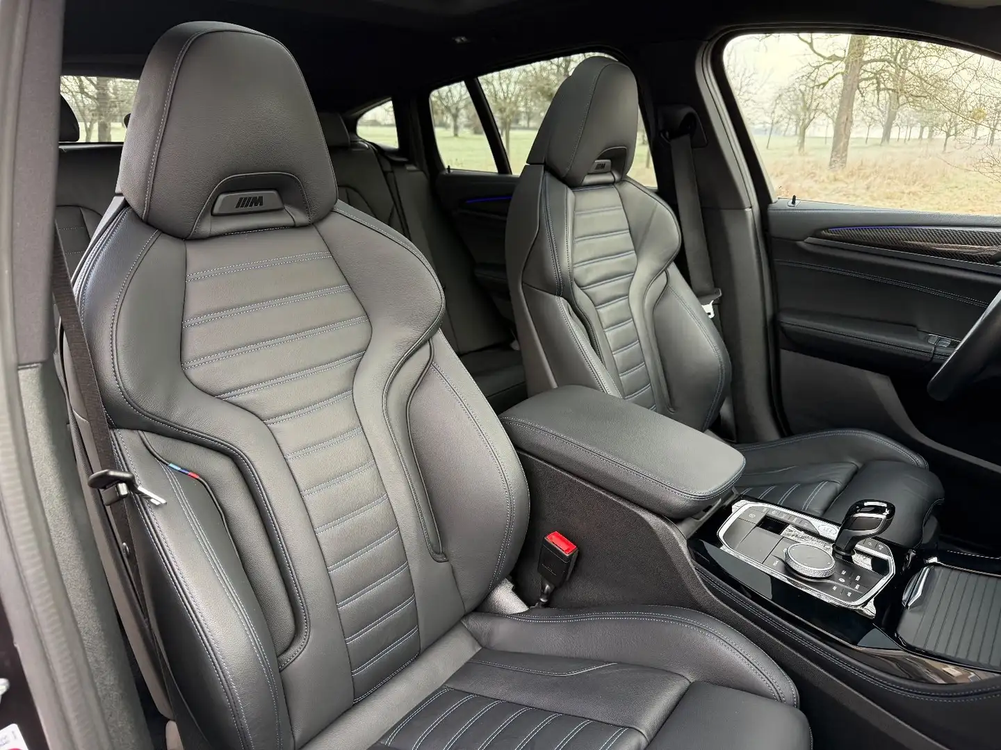 BMW X4 M40 d M Sitze Panorama Carbon ACC AHK 20" Gris - 2